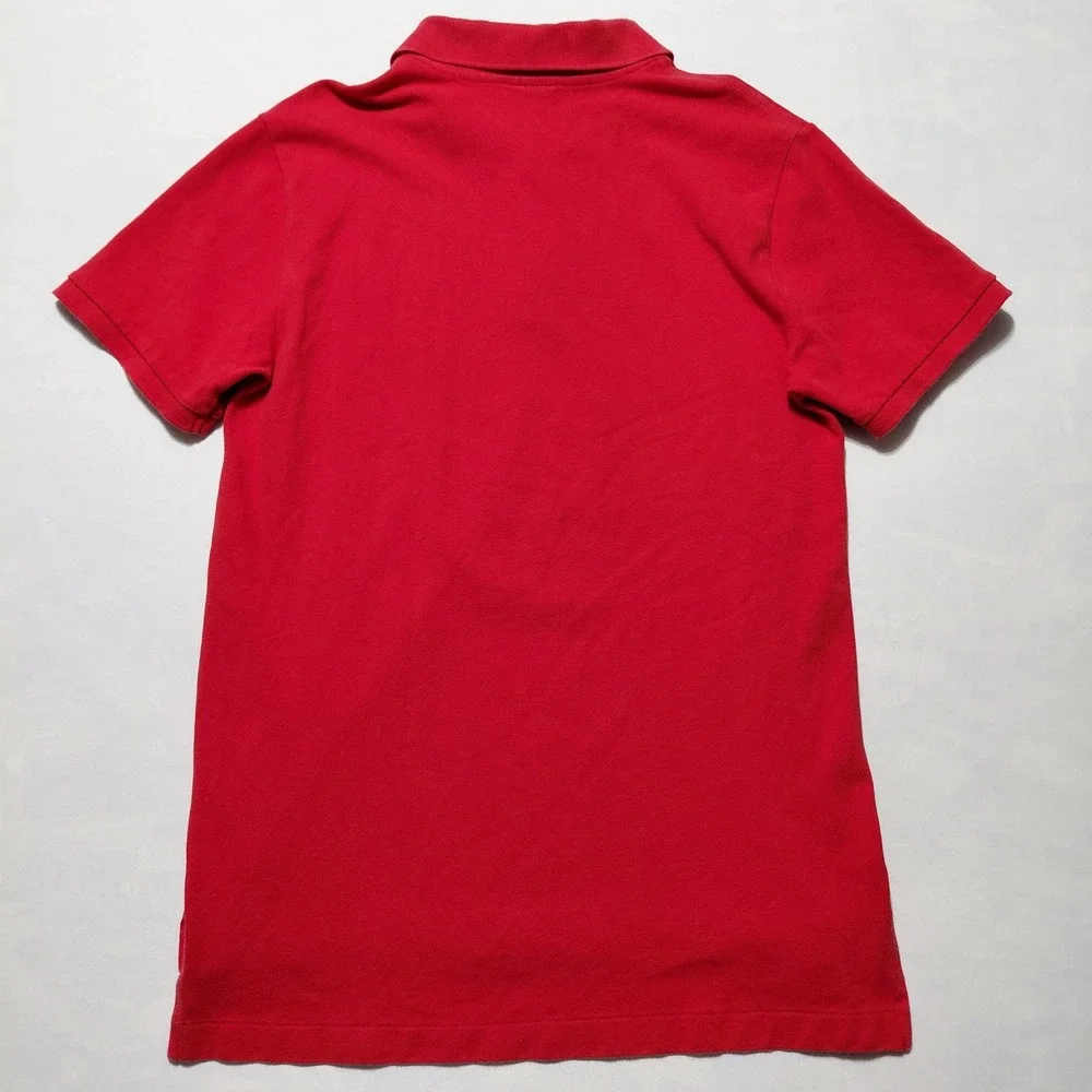 Polo Jeans Co Ralph Lauren Red Short Sleeve Collared Polo‎ Shirt Men's Large